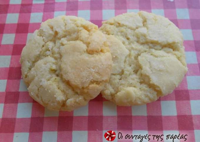 κύρια φωτογραφία συνταγής Μαλακά κούκις λεμόνι-soft cookies
