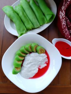 Foto resep Es Pisang Ijo