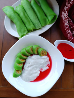 Foto resep Es Pisang Ijo