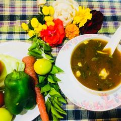A picture of Mixed Veg Soup.