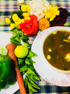 A picture of Mixed Veg Soup.