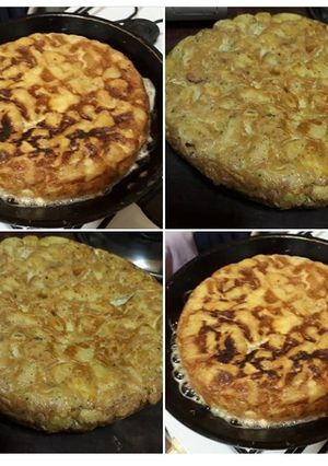 Una foto de Tortilla de papa con verdeo