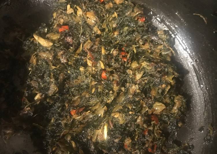 Just Do It Fenugreek leaf sabzi (curry)