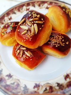 عکسی از دستور شیرینی دانمارکی😍