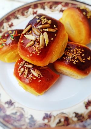 عکسی از دستور شیرینی دانمارکی😍
