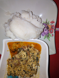 A picture of Egusi soup.