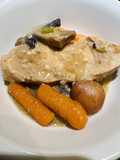 Crockpot Beefy Onion Pork Chops