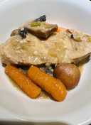 Crockpot Beefy Onion Pork Chops