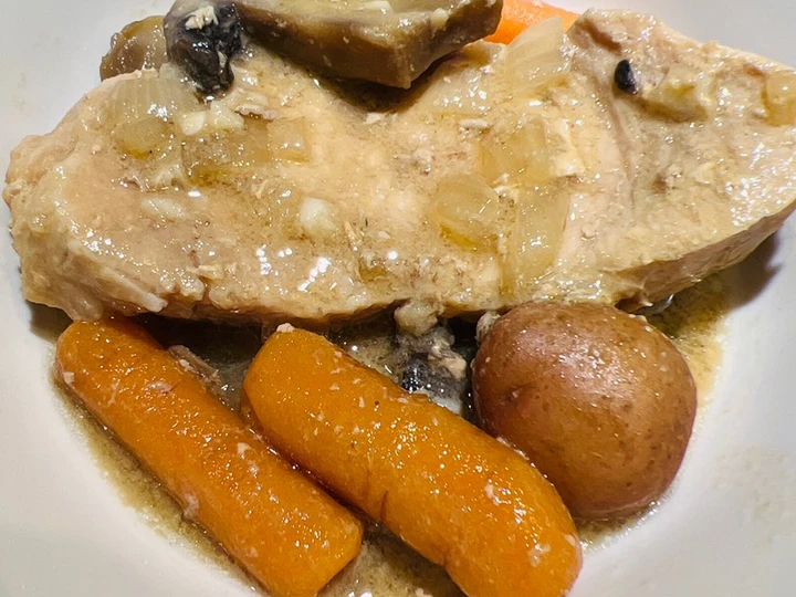 Easy Ways Make|Recipe} Crockpot Beefy Onion Pork Chops the Delicious