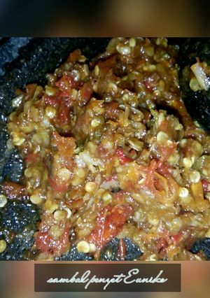 Foto resep Sambal Penyet Eunike II