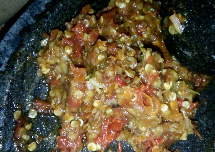 Resep Sambal Penyet Eunike II, Lezat