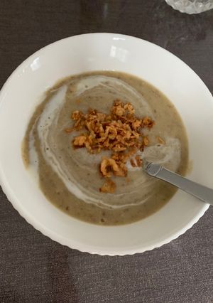 Une photo de Velouté de champignons