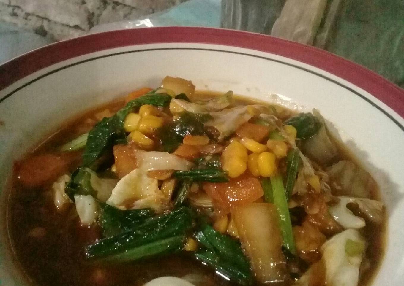 66》Capcay Sayur kuah special ala akuu