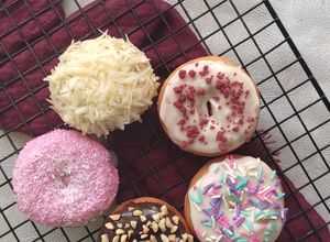 Foto resep Donat Mini Glaze Aneka Topping