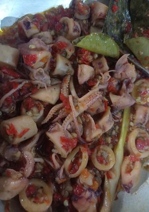 Foto resep Sambel Cumi Asin