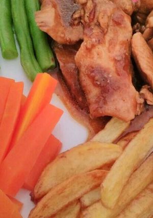 Foto resep Bistik ayam simple