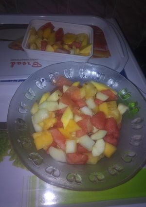A picture of Fruit salad.