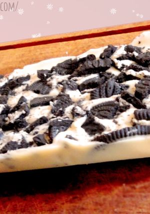 Una foto de Cookies & cream-chocolate y oreos