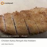 Chicken Katsu Renyah lebih enak dari hokben (kata anak-anak 😜)