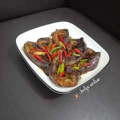 🍆 Terong Sobek Saus Pedas Manis Wijen (Versi Reels) Jesslyn Orlane-レシピのメイン写真