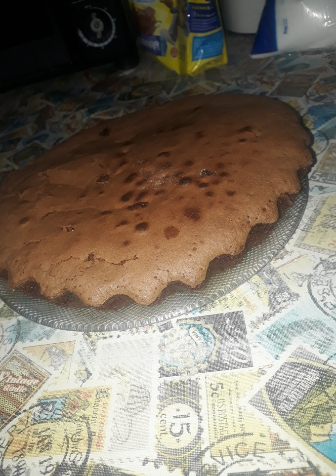 Una foto de Brownies de chocolate