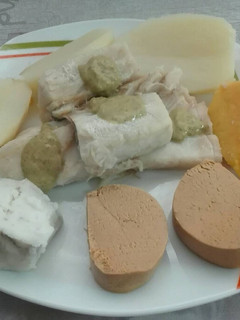 Una foto de Sancocho canario