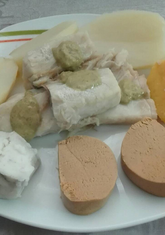 Una foto de Sancocho canario