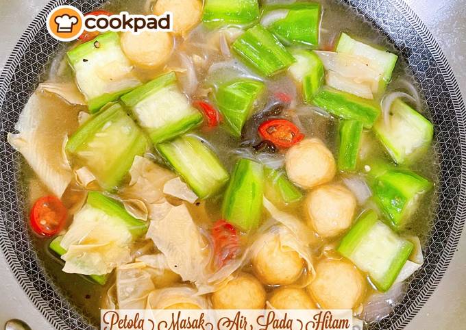 Resipi Petola Masak Air Lada Hitam Oleh Mahadiah Cookpad