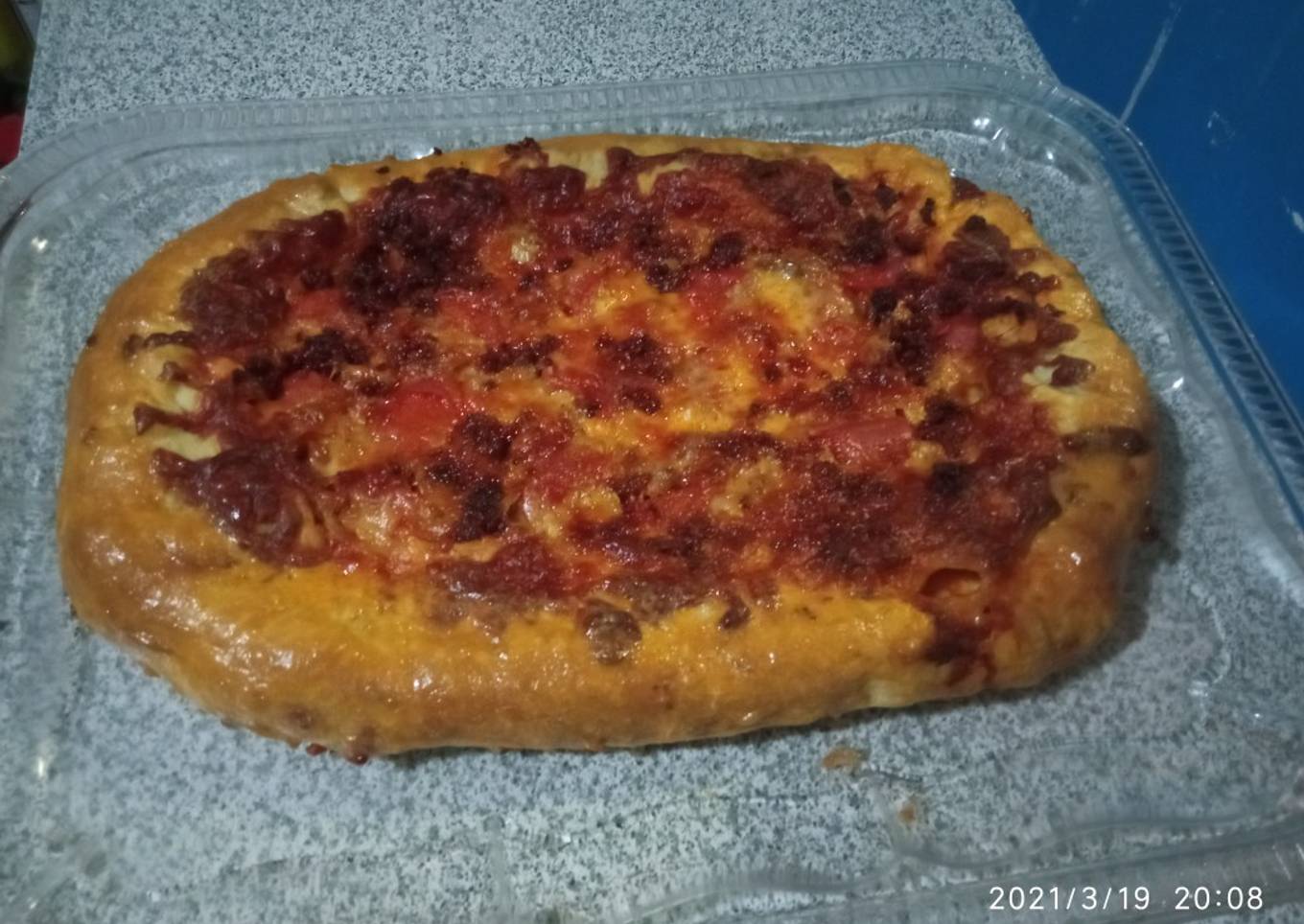 Pizza de carnes frías 🍕
