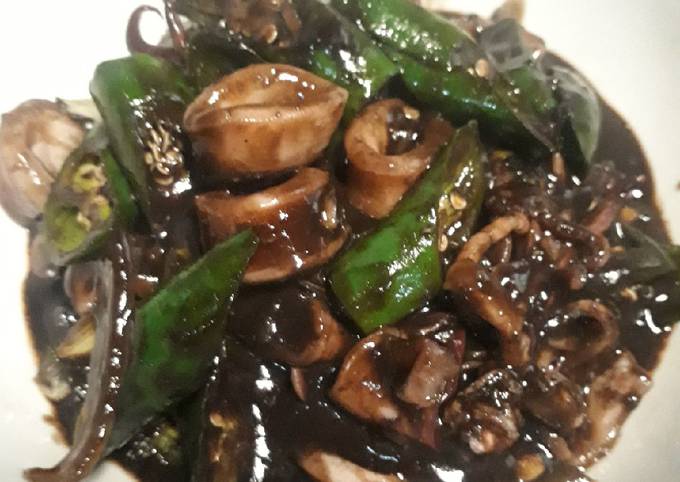 Resep Asam Manis Cumi Hitam Oleh Lala Jamilah Cookpad