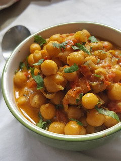 A picture of Coconut Chickpea Curry.