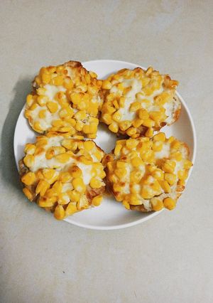 Hình của món Scones bắp phô mai (corn cheese scones).