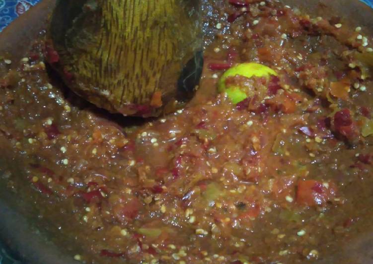 Resep Sambel Jeruk, Lezat