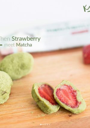 Foto resep Strawberry Matcha