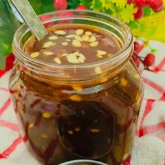 A picture of Khatti meethi imli chutney.