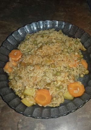 Una foto de Guiso de Arroz con Arvejas