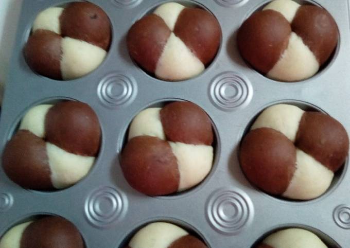 Recipe of Homemade Marble Buns#festivecontest_Kisumu