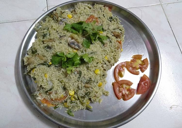 Recipe of Homemade Mushroom Biryani