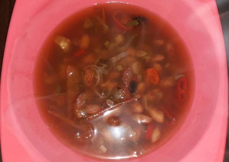 Cara membuat Sayur Kacang Merah enak