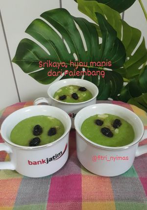 Foto resep Srikaya, hijau manis dari Palembang