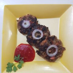 Beef Chapli Kabab A picture of Beef Chapli Kabab.