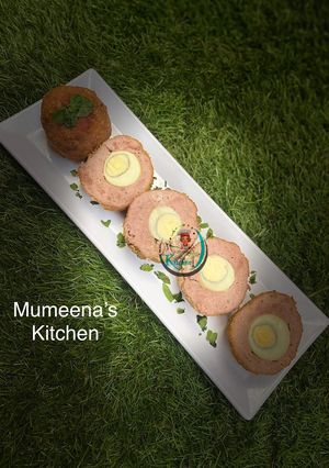 A picture of Scotch egg.