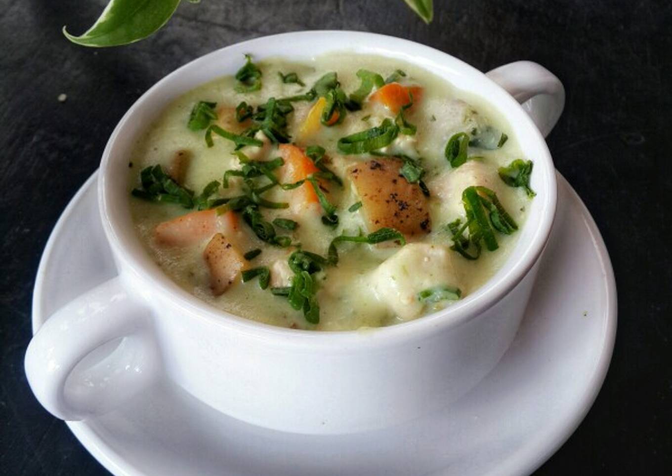3 ~ 2 Kippen WaterZooi Classic ChicKen Cream Soup In Dutch Way