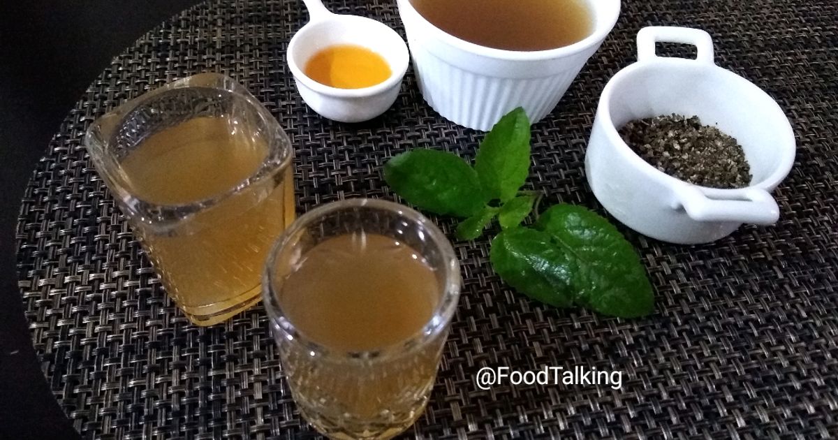 Black Pepper, Tulsi And Ginger Tea Recipe by Dr.Madhumita Mishra - Cookpad