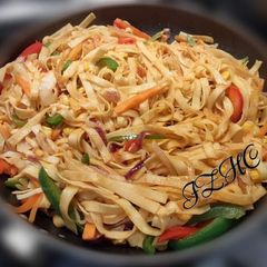 🫑🌶🧅Vegetable Stir Fry Noodles🌽🥦🥕 A picture of 🫑🌶🧅Vegetable Stir Fry Noodles🌽🥦🥕.