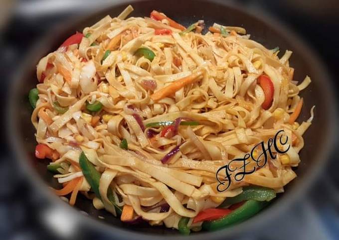 🫑🌶🧅Vegetable Stir Fry Noodles🌽🥦🥕