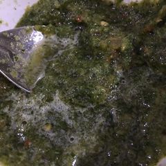 A picture of Coriander chutney.
