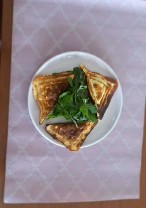 Una foto de Pan sin Harina. Rápido sabroso y con solo 3 ingredientes