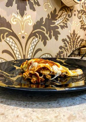 A picture of Lasagna.