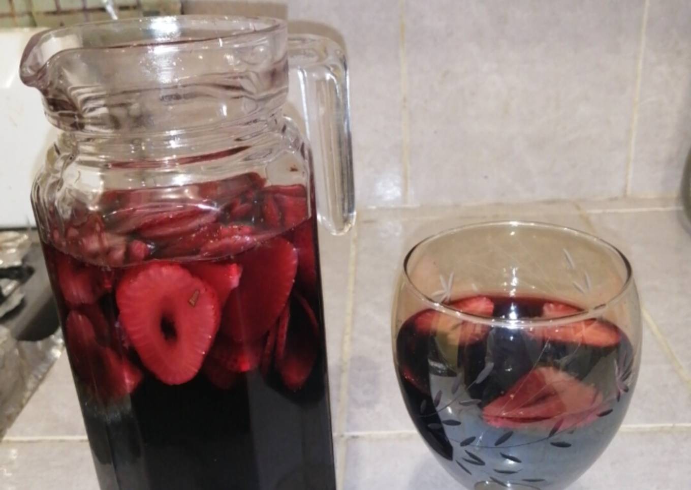 Erdbeere-Mezcal